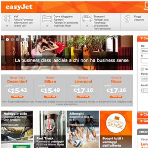 home page  EASY JET
