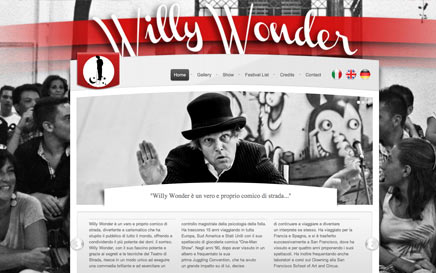 WILLY WONDER - website on line