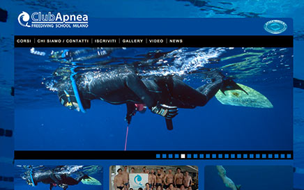 Club Apnea - website on line
